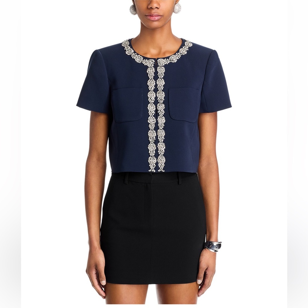 Cinq a Sept Samina Embellished Jacket - Picture 3 of 12